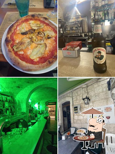 BaRocca si caratterizza per la esterno e cibo