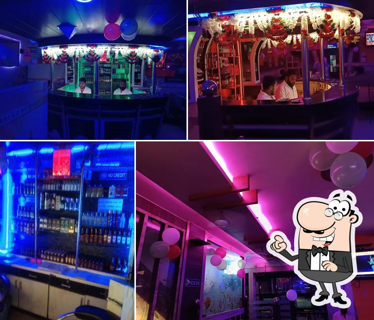 The interior of Vishranti hotel & Bar
