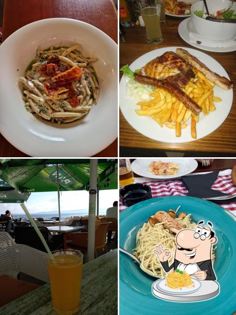 Spaghetti alla carbonara al Bistro Dupin