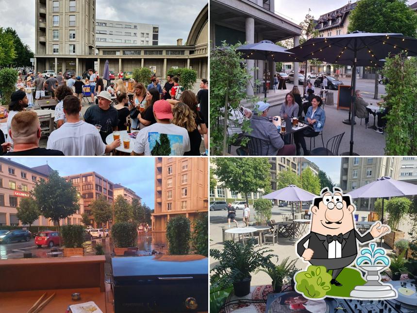 Gli esterni di Café de la Presse