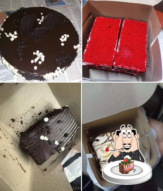 Chocolate cake at Dee Bakers