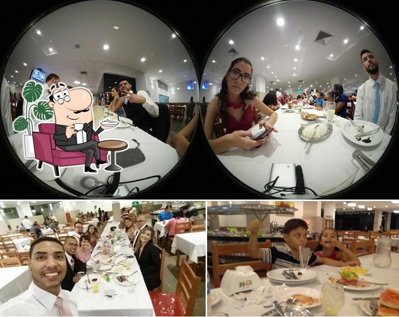 O interior do Espetto's - Churrascaria