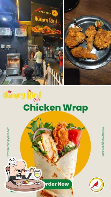 Food at Mr Hungry Bird Cafe