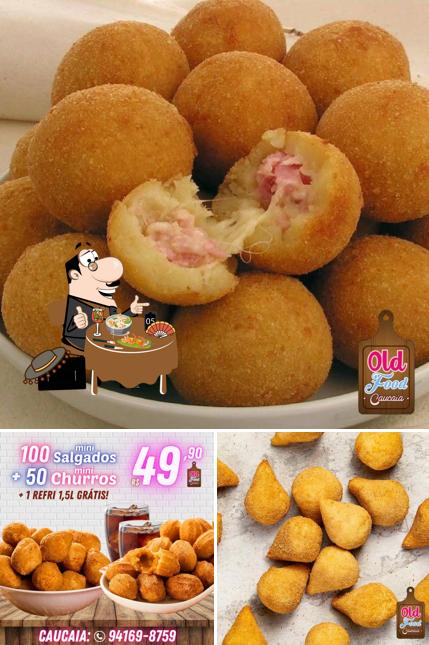 Old food Salgados de festa