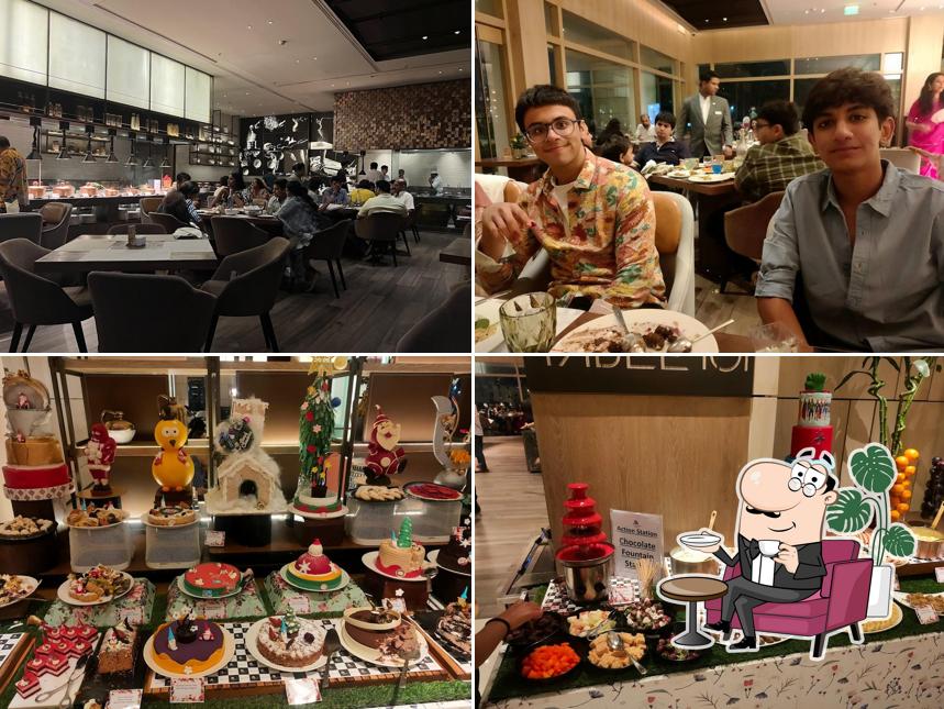 Take a seat at one of the tables at Table 101