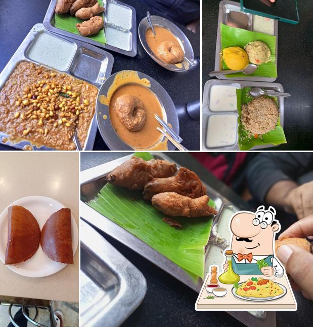 Food at Adiga Restaurant