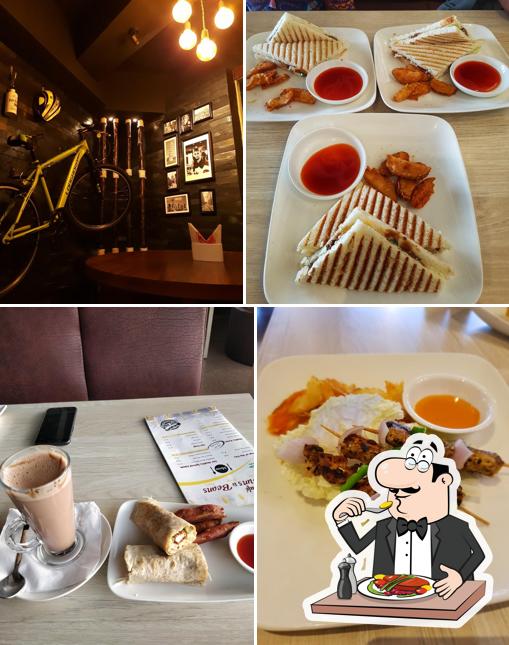 Food at Cafe Buns and Beans