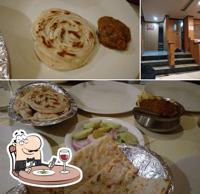 The restaurant's food and interior