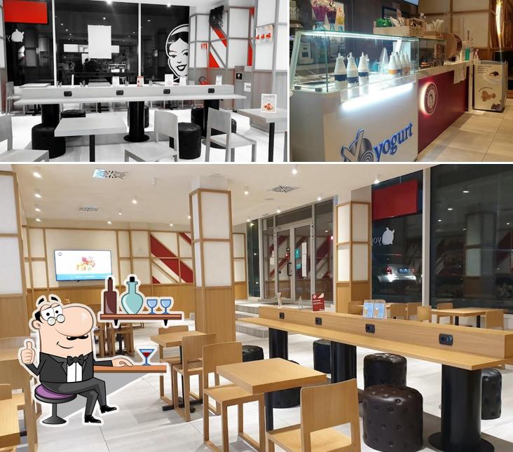 Gli interni di La Piadineria