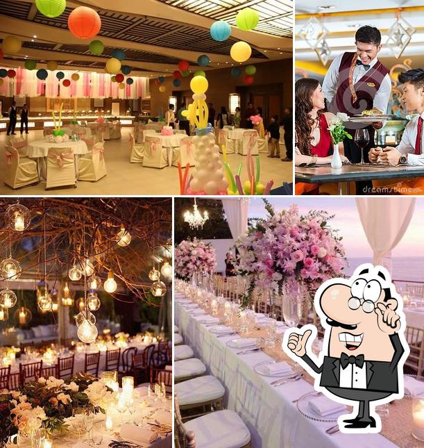 The interior of NOOR MAHAL Restaurant Kolkata