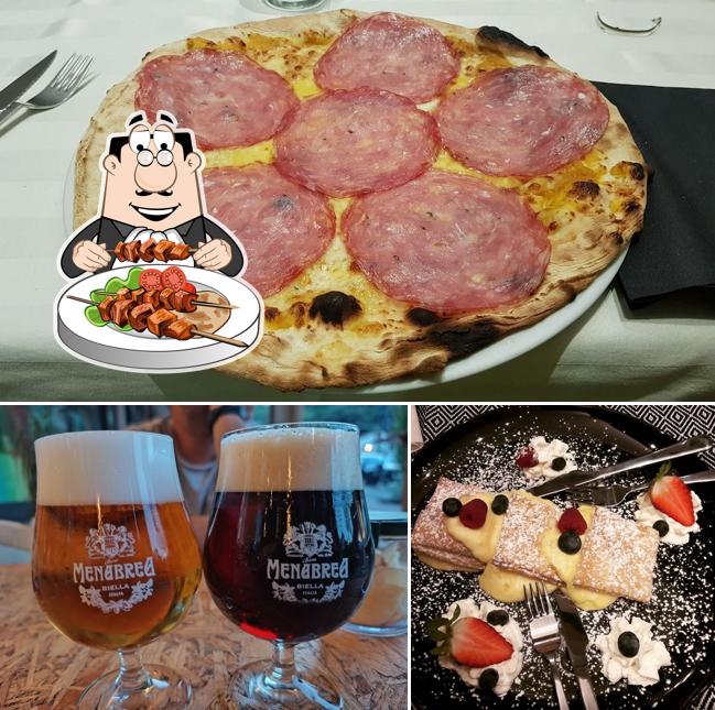 Platti al Pizzeria Ai Portici