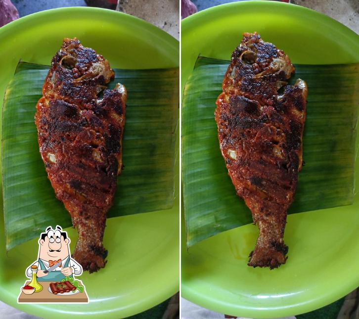 Baby back ribs at Hotel Vijayalakshmi