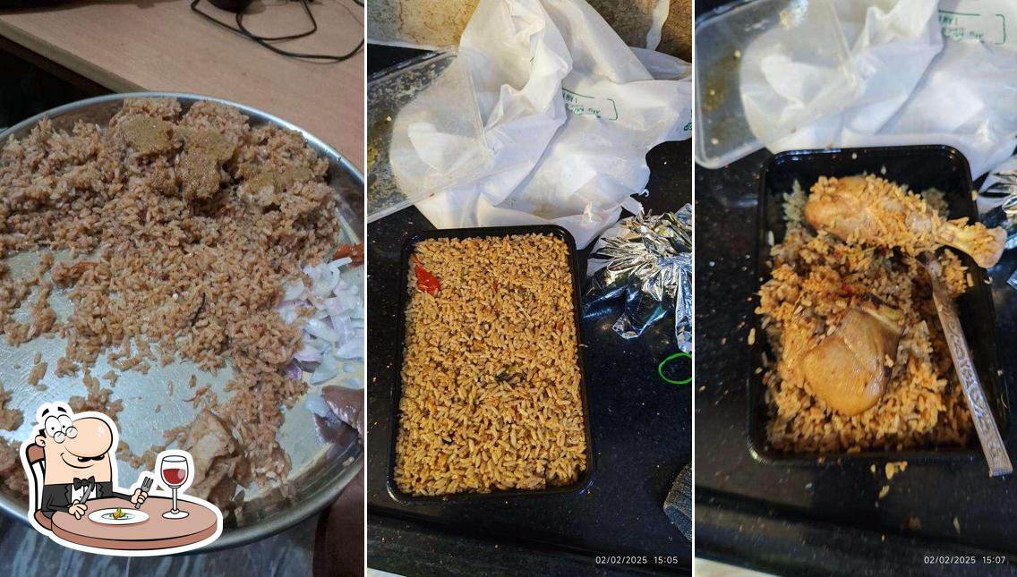 Food at The Happy Bhai biryani