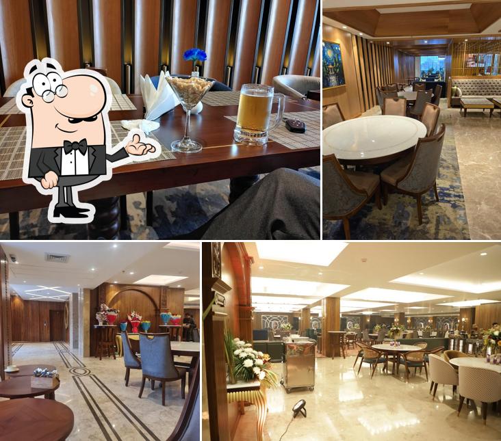 The interior of The Kleo Hotel