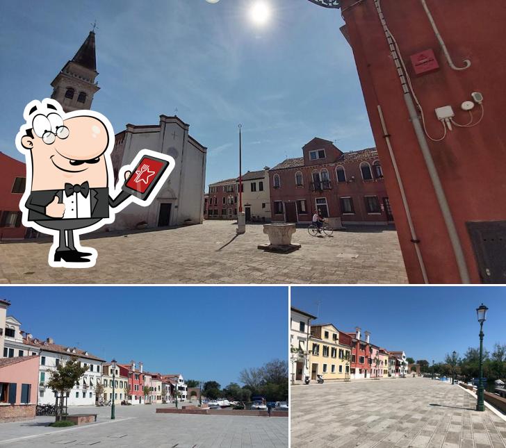 Gli esterni di Trattoria Al Ponte di Borgo