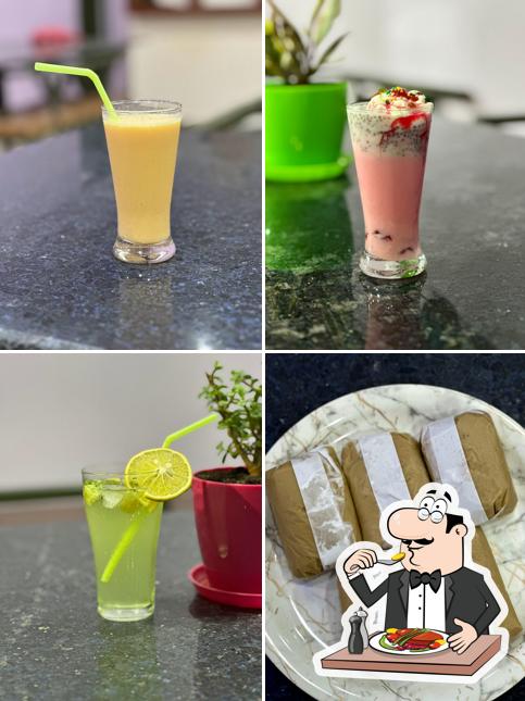 Food at Veda cafe