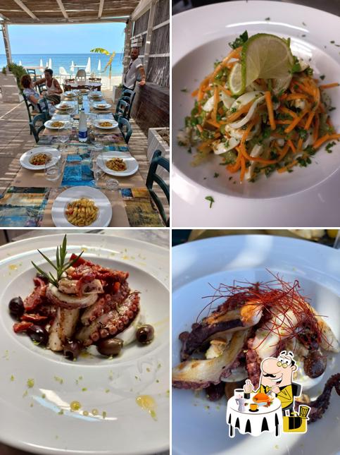 Cibo al lido mediterraneo ristorante