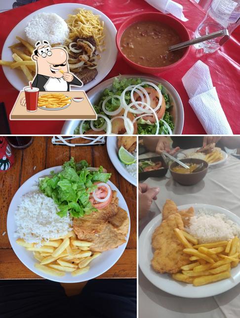 Batata frita em Restaurante Comida Caseira