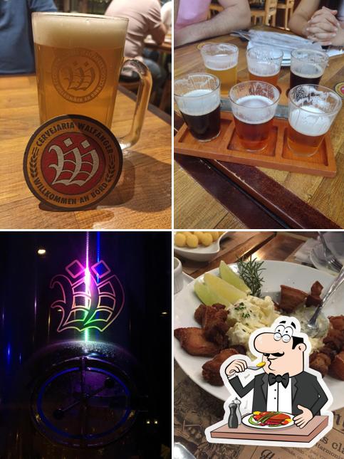 Comida em Cervejaria Walfänger