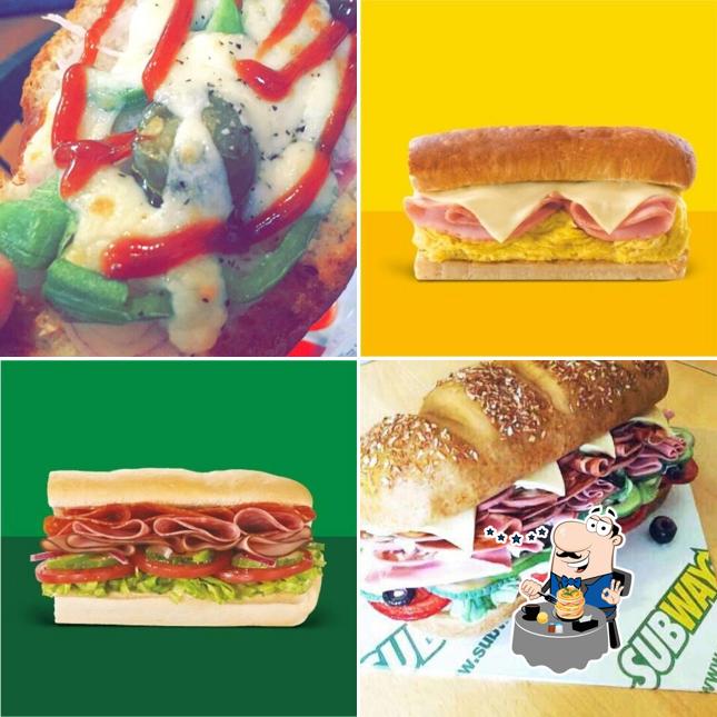 Food at Subway Acropolis Mall