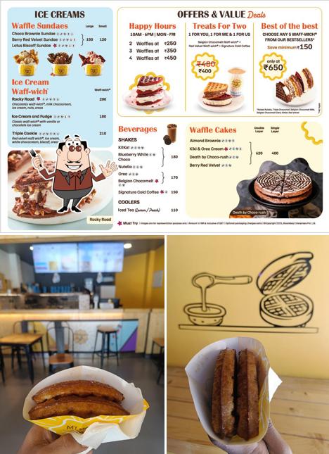 Meals at The Belgian Waffle Co