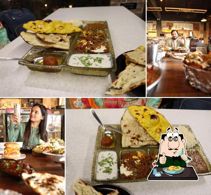 Food at The Thali Cafe