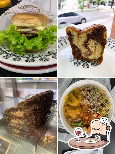 Comida em Victor Café