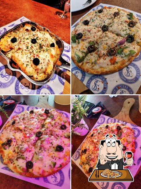 Get pizza at The Kyusine Kulture