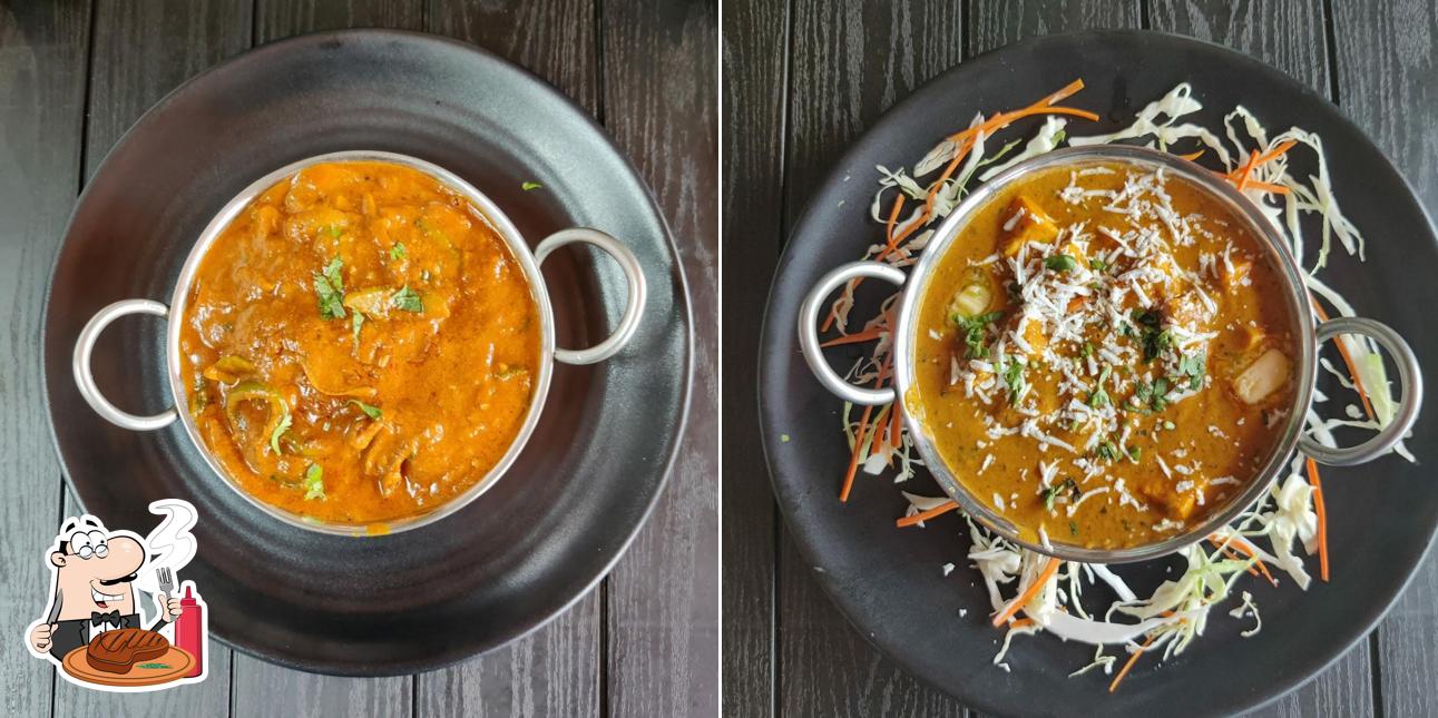 Order meat dishes at Food Villa Restaurant