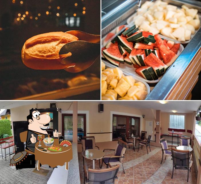 Tra le varie cose da Bar zvonček, Robert Kogoj s.p. si possono trovare la cibo e interni