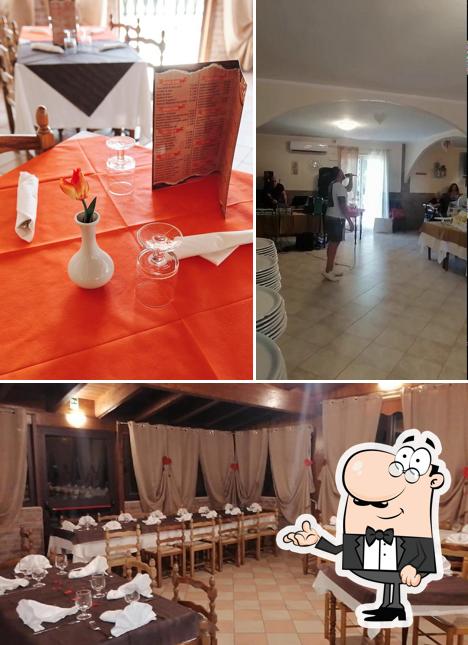 Gli interni di Belvedere Da Cesare