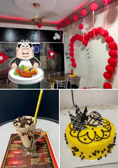 The restaurant's food and beverage