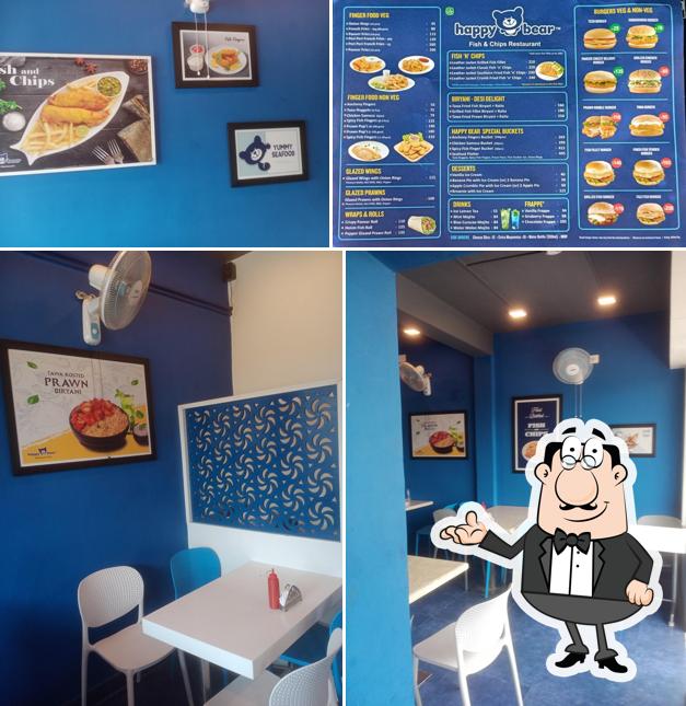 The interior of Happy Bear Ramnad