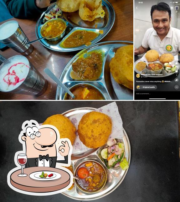 Meals at Lala Maniram Kachori Wale,opp.ashoka cinema bhagat singh chowk kaithal since 1971