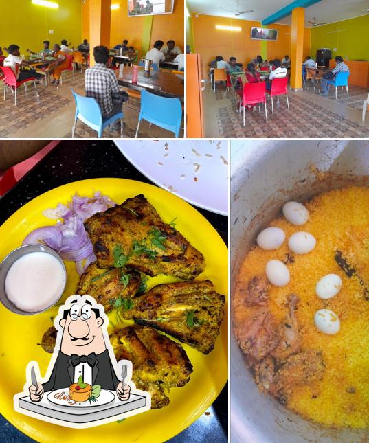 The restaurant's food and interior