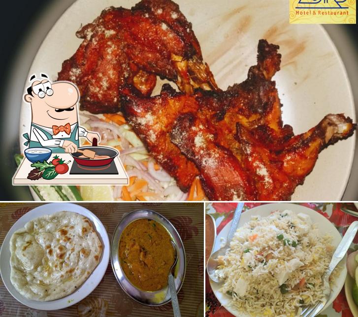 Chicken curry at Zaika Restaurant