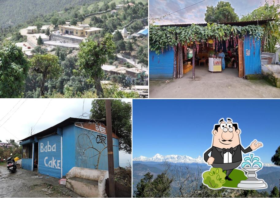 The outside part is an important feature of Baba Cake