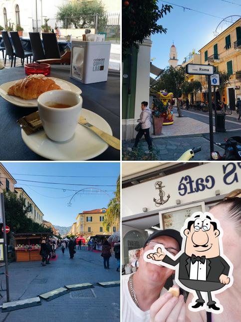 Gli interni di Nelson’s cafe