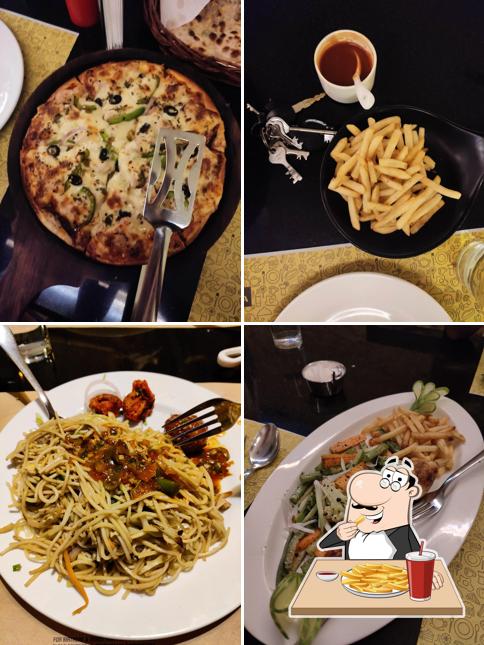 French fries at Deliciaa Restaurant