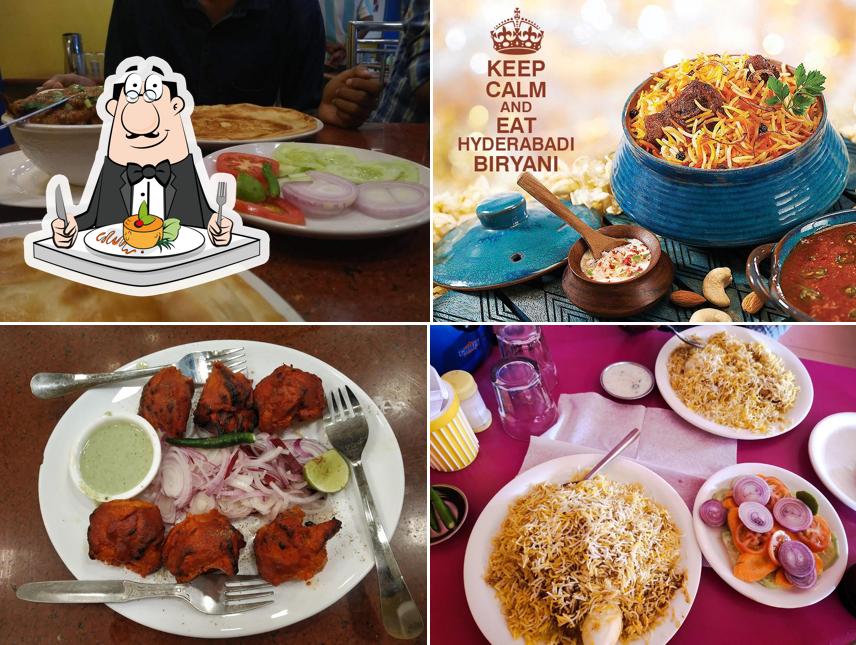 Meals at Hyderabadi Biryani