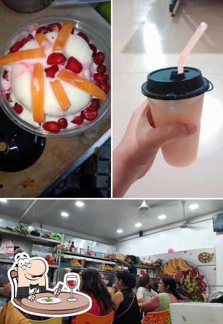 Food at Juice Destiny