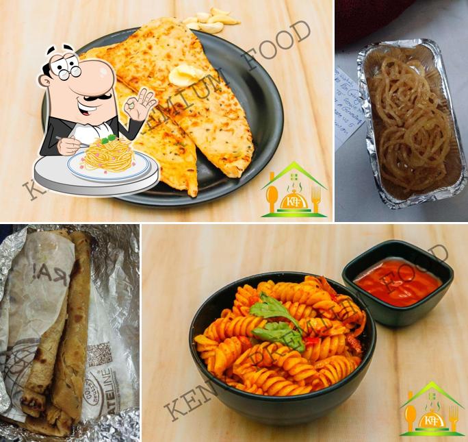 Spaghetti carbonara at Keny Premium food