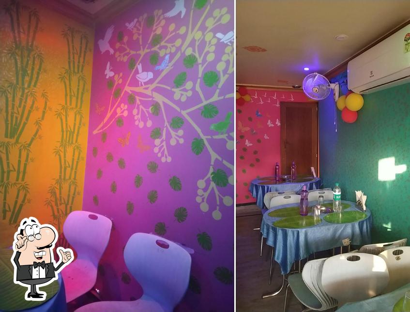 The interior of New Chandni Restaurant