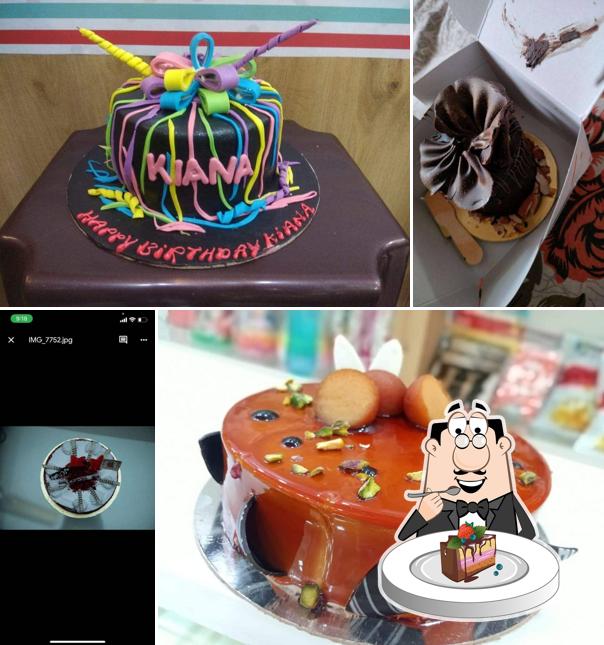 Chocolate cake at O-Cakes