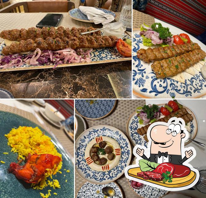 There’s a selection of options for meat lovers
