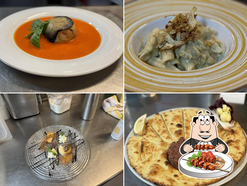 Platti al Ristorante La Rupe di San Zeno