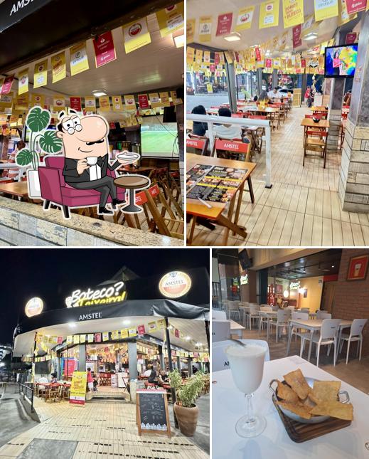 O interior do Boteco do Teixeira