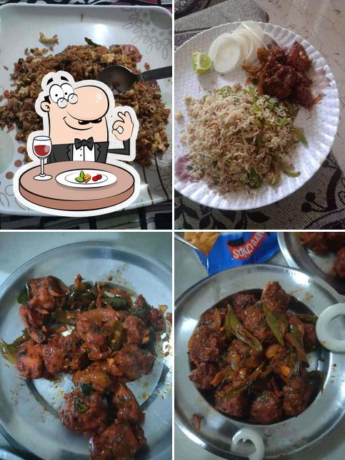 Meals at Raj Chinese fast food centre