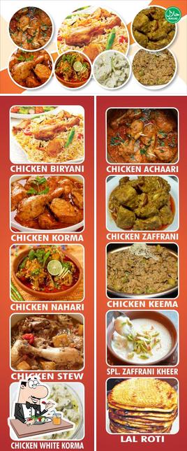 Food at Al Zaffran Food Corner