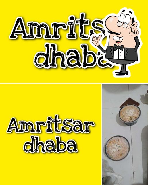 The interior of Amritsar dhaba
